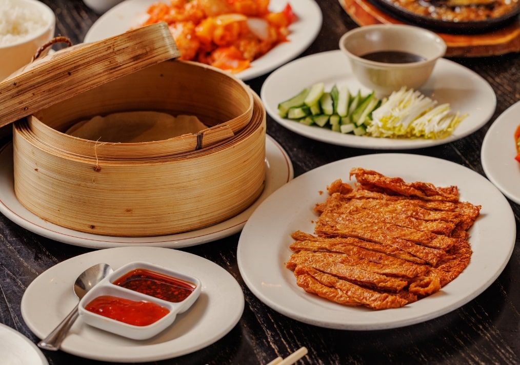 Chung Ying’s Vegan Duck Pancakes